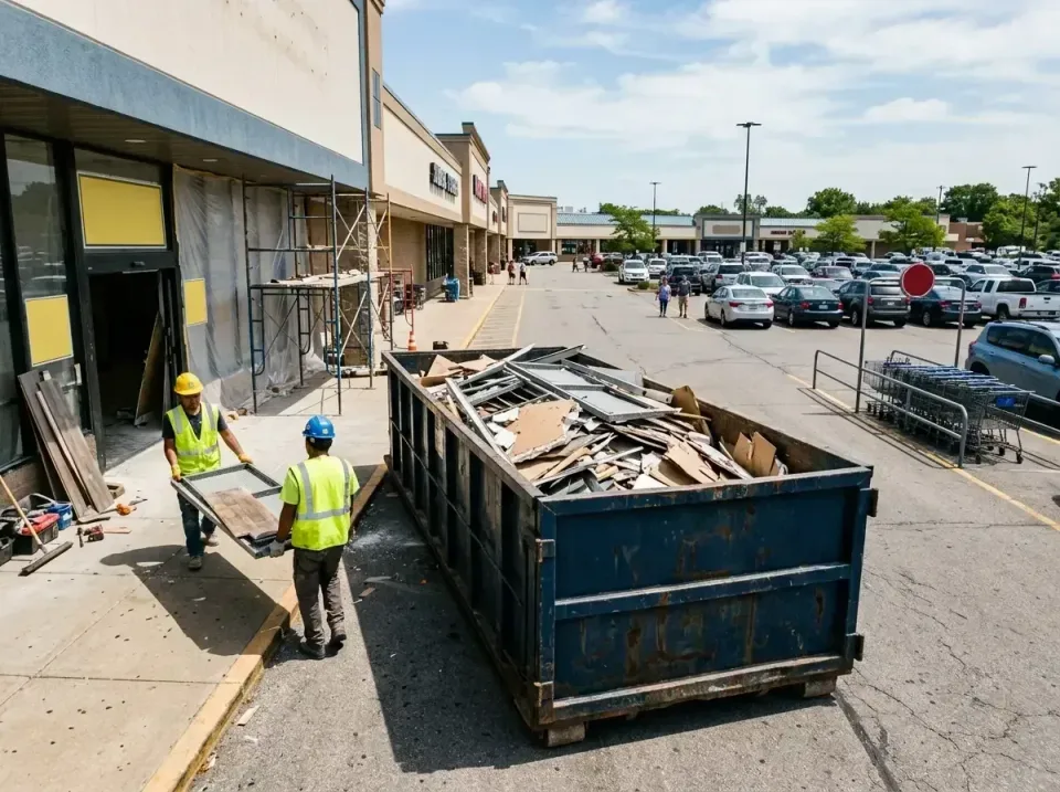 retail-store-renovation-debris-003 — frequently asked questions, Roll-off Dumpster Rentals in Stone Park, IL